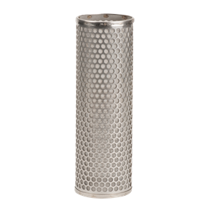 MLS280SS, 2" STAINLESS STEEL FULL PORT 80 MESH PERFORATED