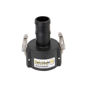 POLY CAM LEVER COUPLINGS: FFEMALE COUPLER .2.0" X 1.5" INCH HOSE SHANK