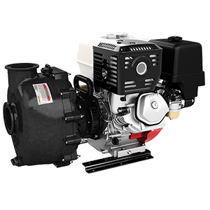 3" WET SEAL POLY PUMP w/13HP HONDA