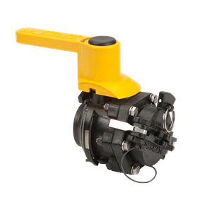 DM220A  2" Poly Dry-Mate Male X FPT With FKM Seals