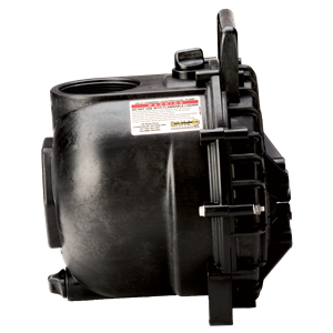 3" Poly Pump Only With ¾" Shaft & 4 Vane Impeller