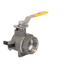 DM200ABSS 2" Stainless Steel Standard Port Male X BSPP with PTFE Seals